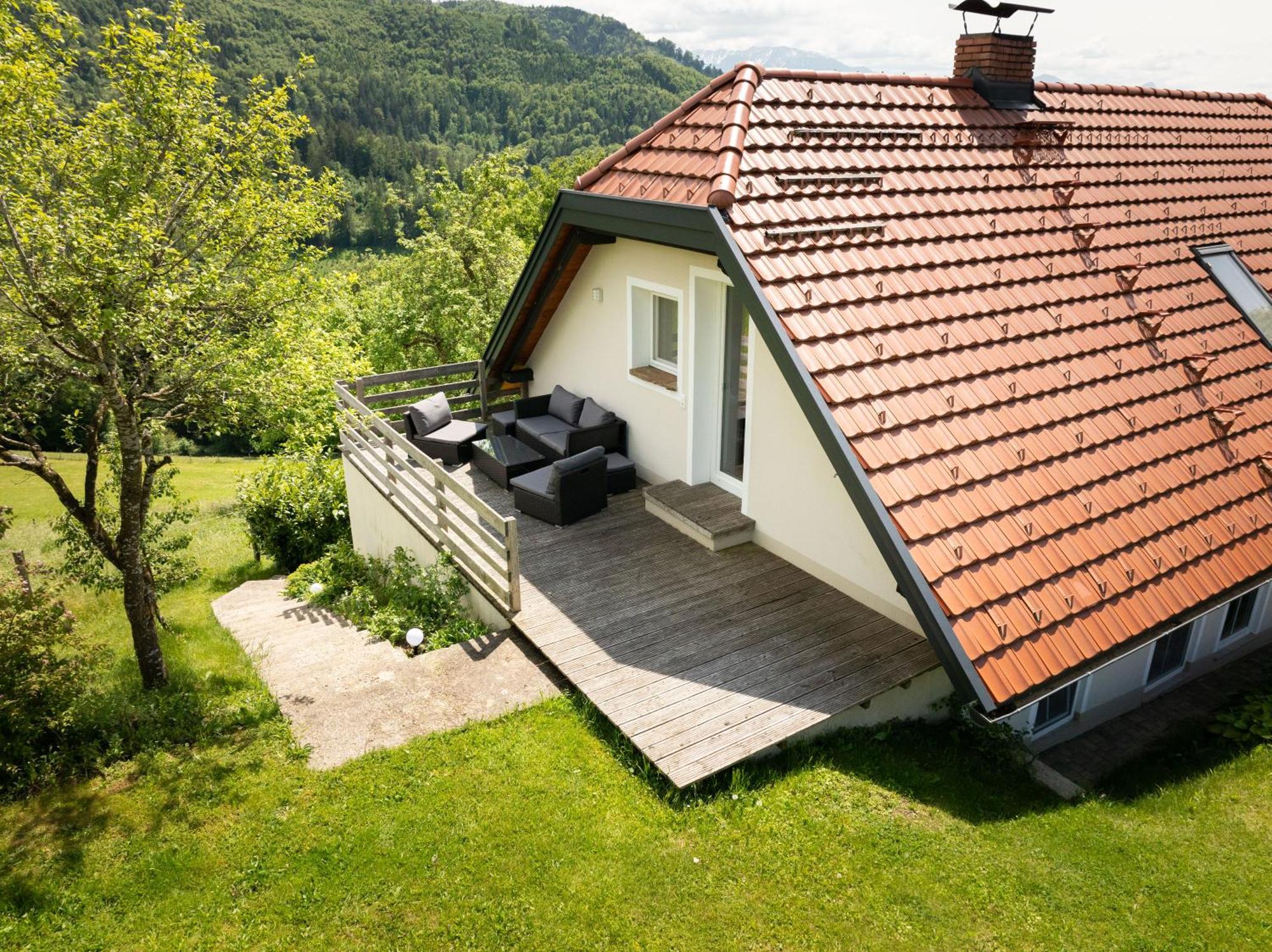 Ferienhaus Nuova Via Griffen Buitenkant foto